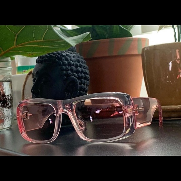Pink Tom Ford Retro Sunglasses.